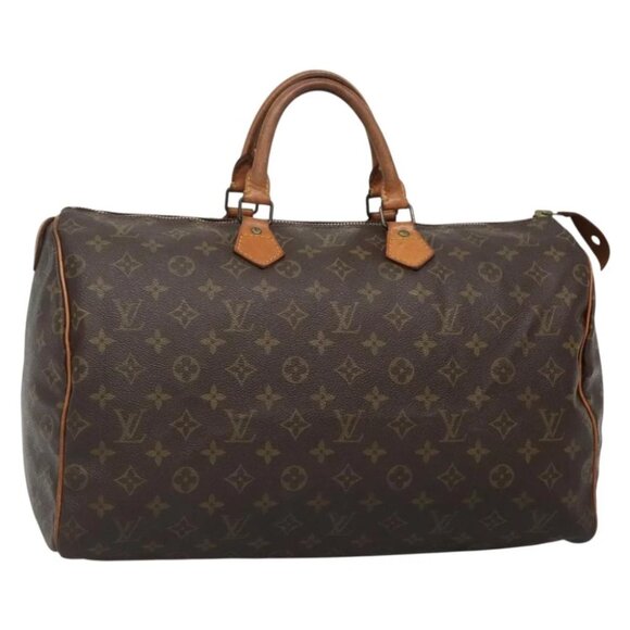 LOUIS VUITTON Monogram Speedy 40 Hand Bag - Picture 1 of 16